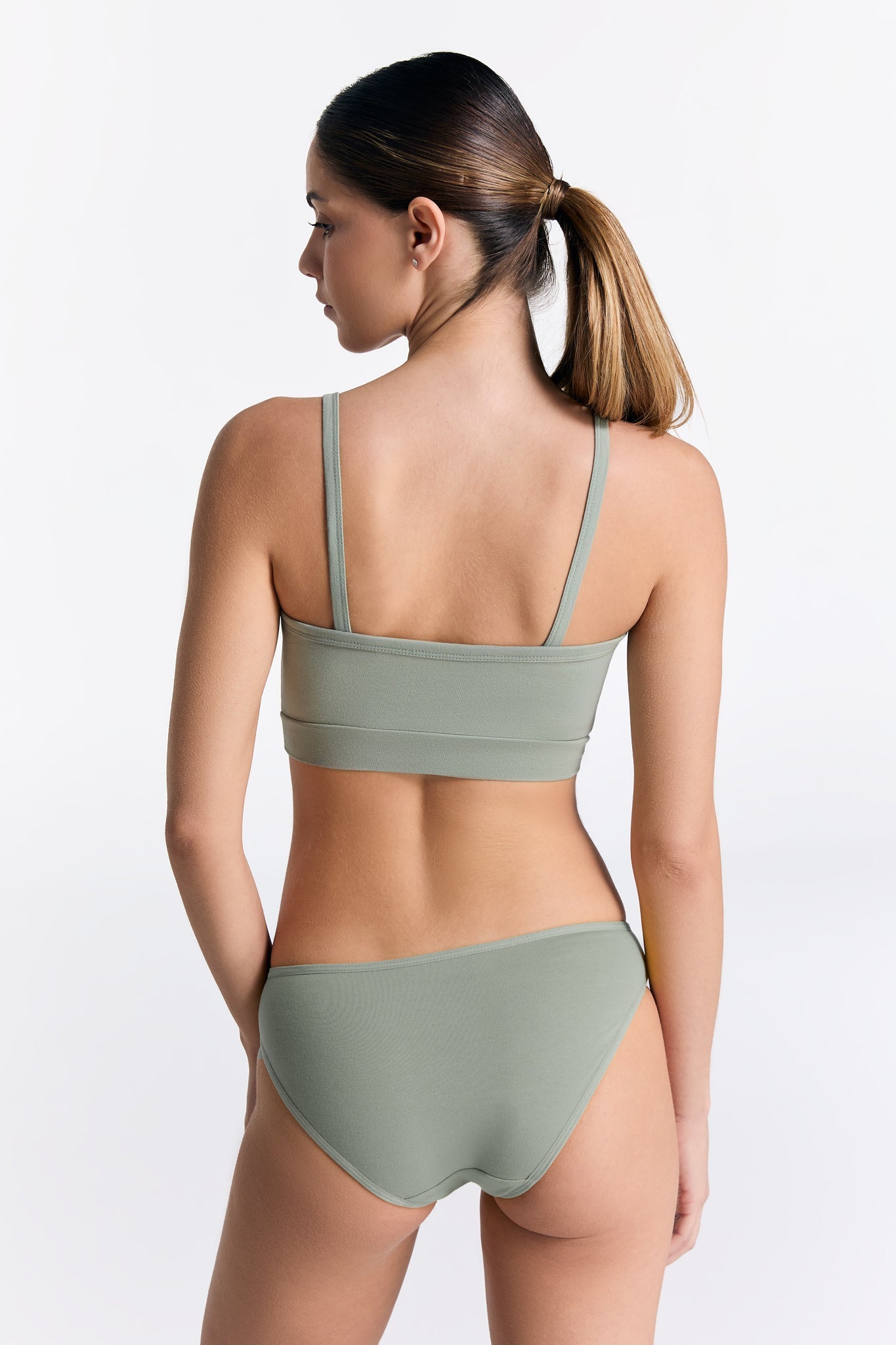 1511-109 | Damen Bustier - Eisberggrün