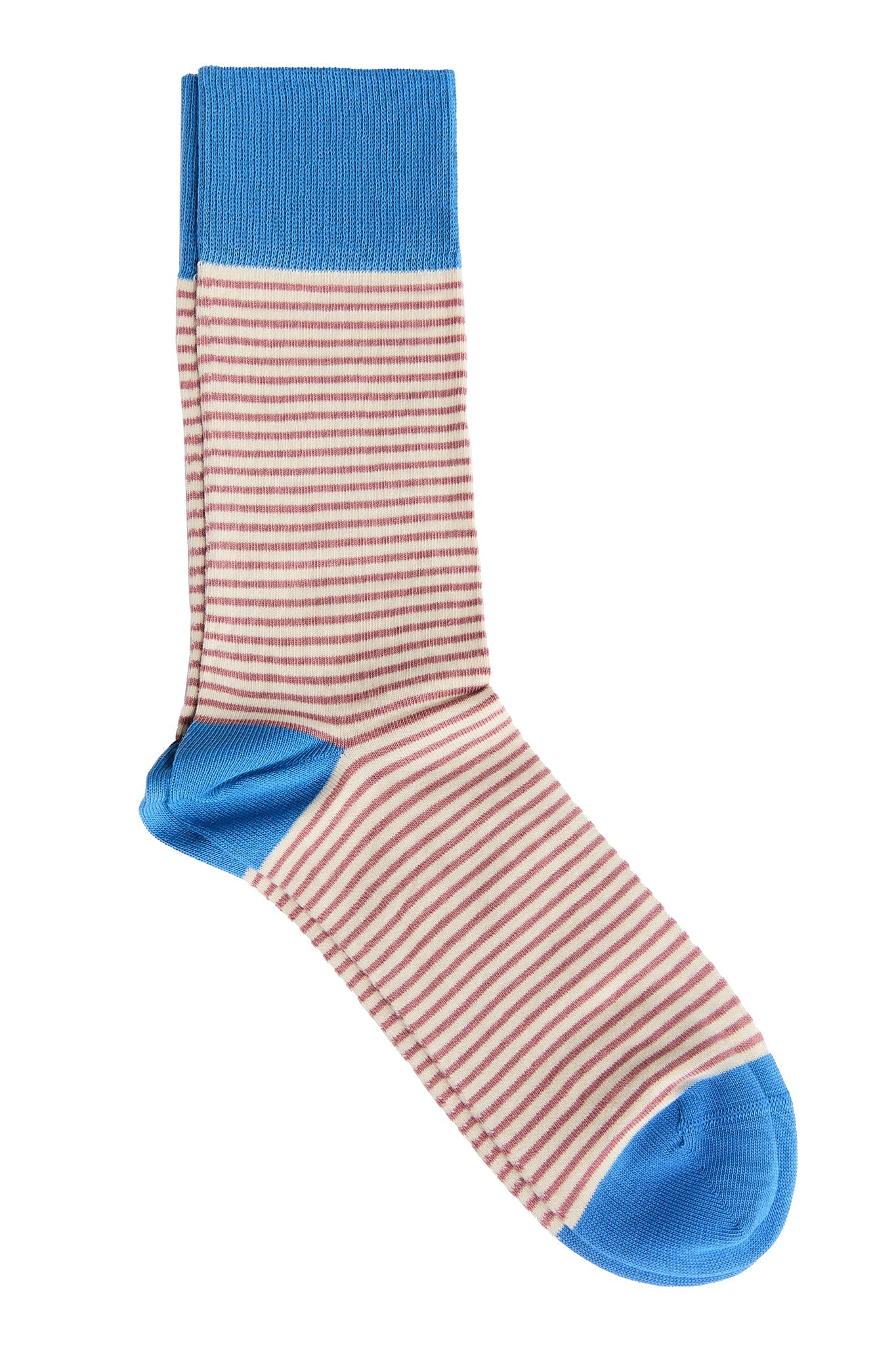 2323 | Strümpfe - Aquamarin/Verblühte Rose/Natur (6er Pack)