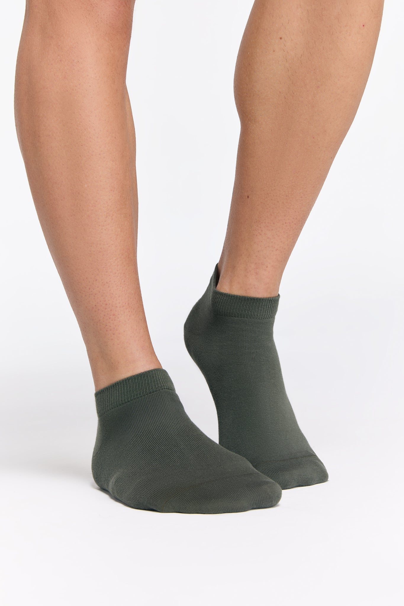 9326 | Sneakersocken - Bronzegrün (6er Pack)