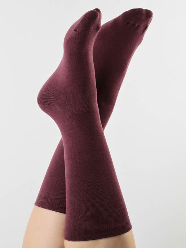 1305 | Socks - Bordeaux