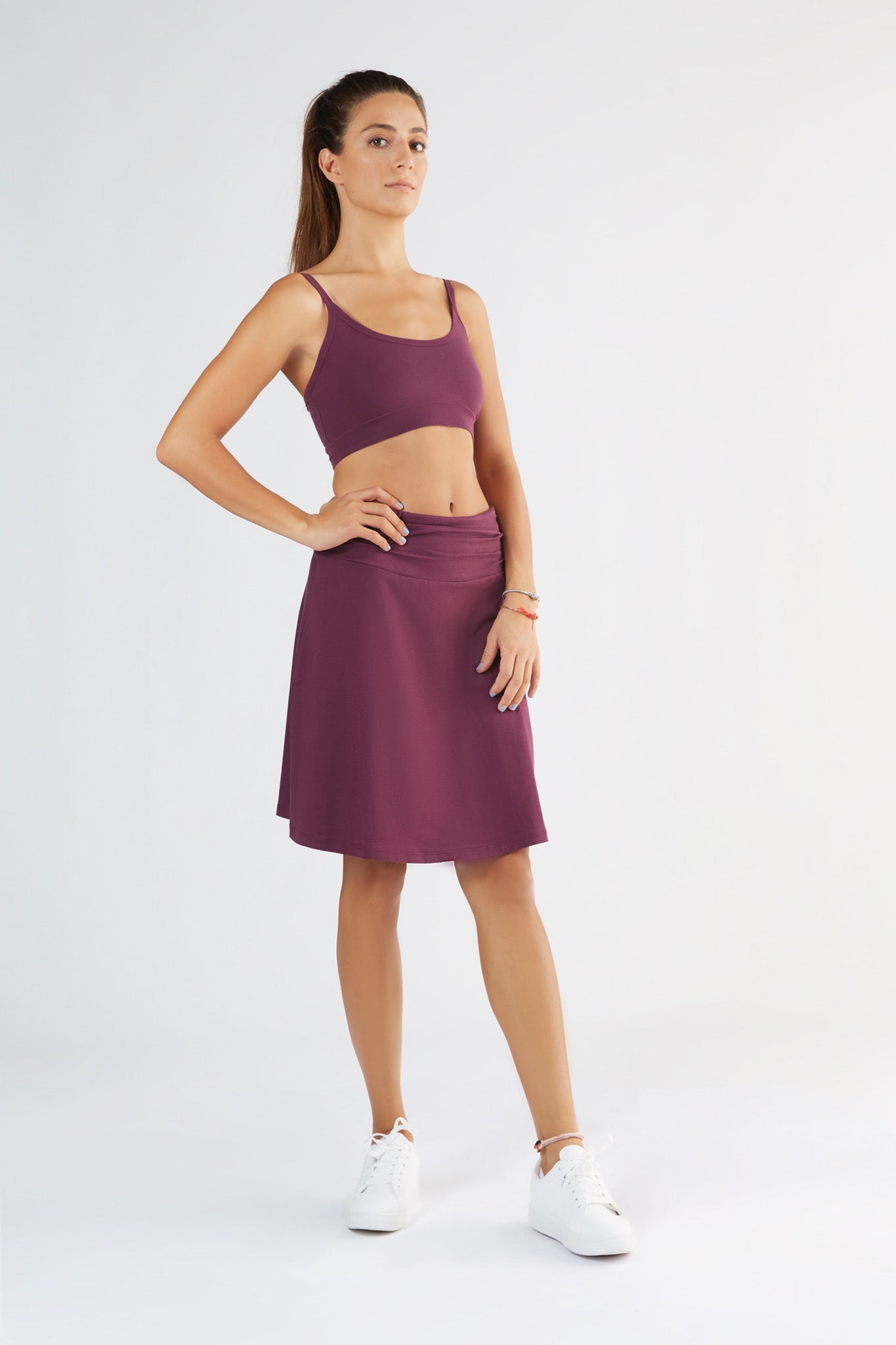 1511-028 | Damen Bustier - Aubergine