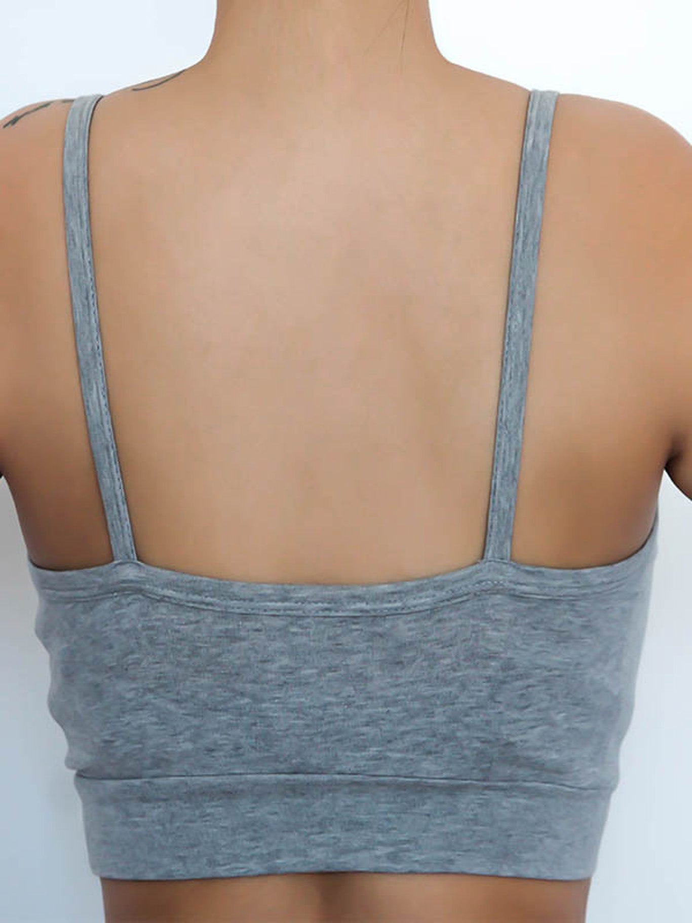 1511-02 | Damen Bustier - Grau-Melange