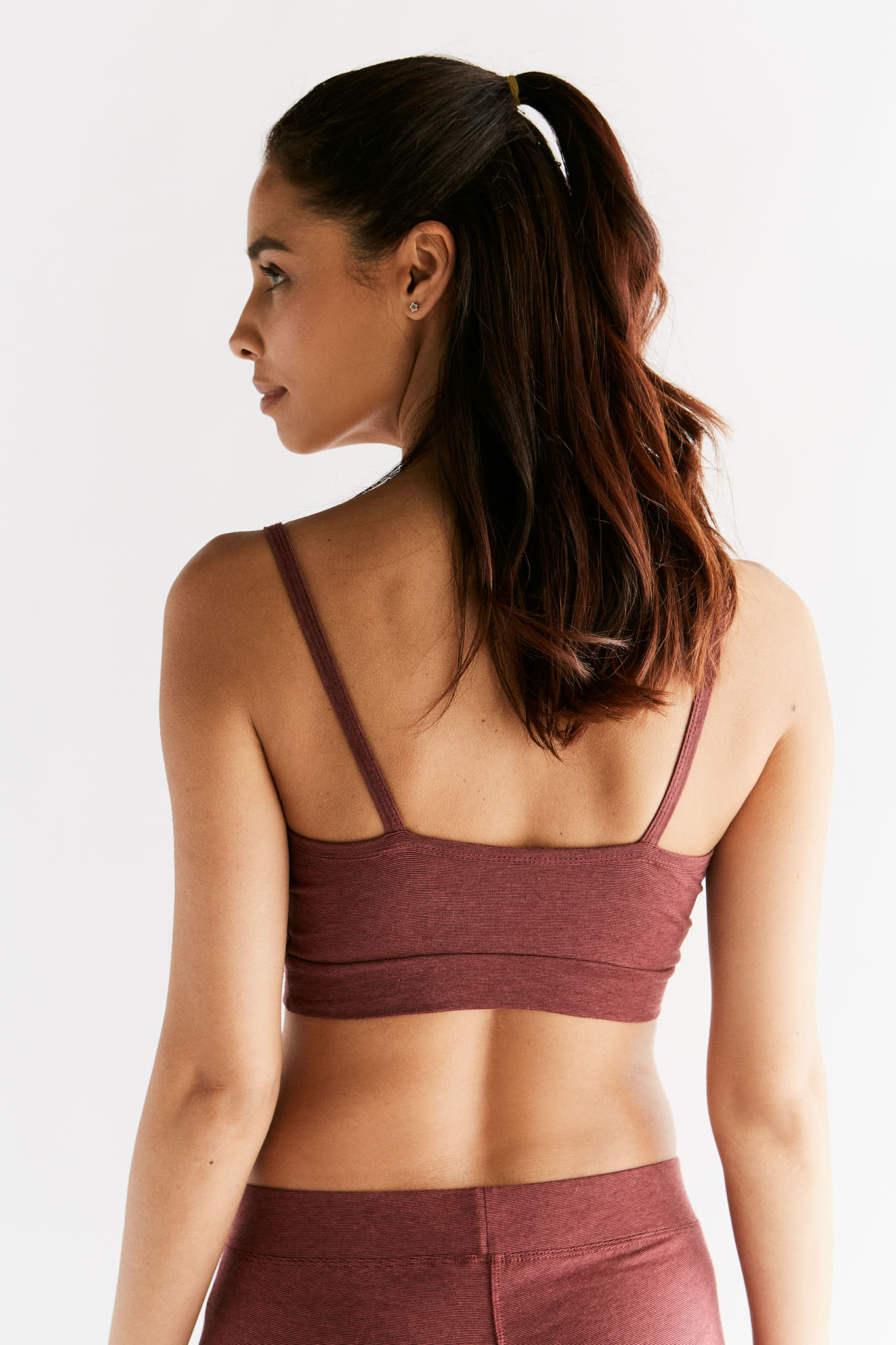 1511-062 | Damen Bustier - Kaffee/Rostrot