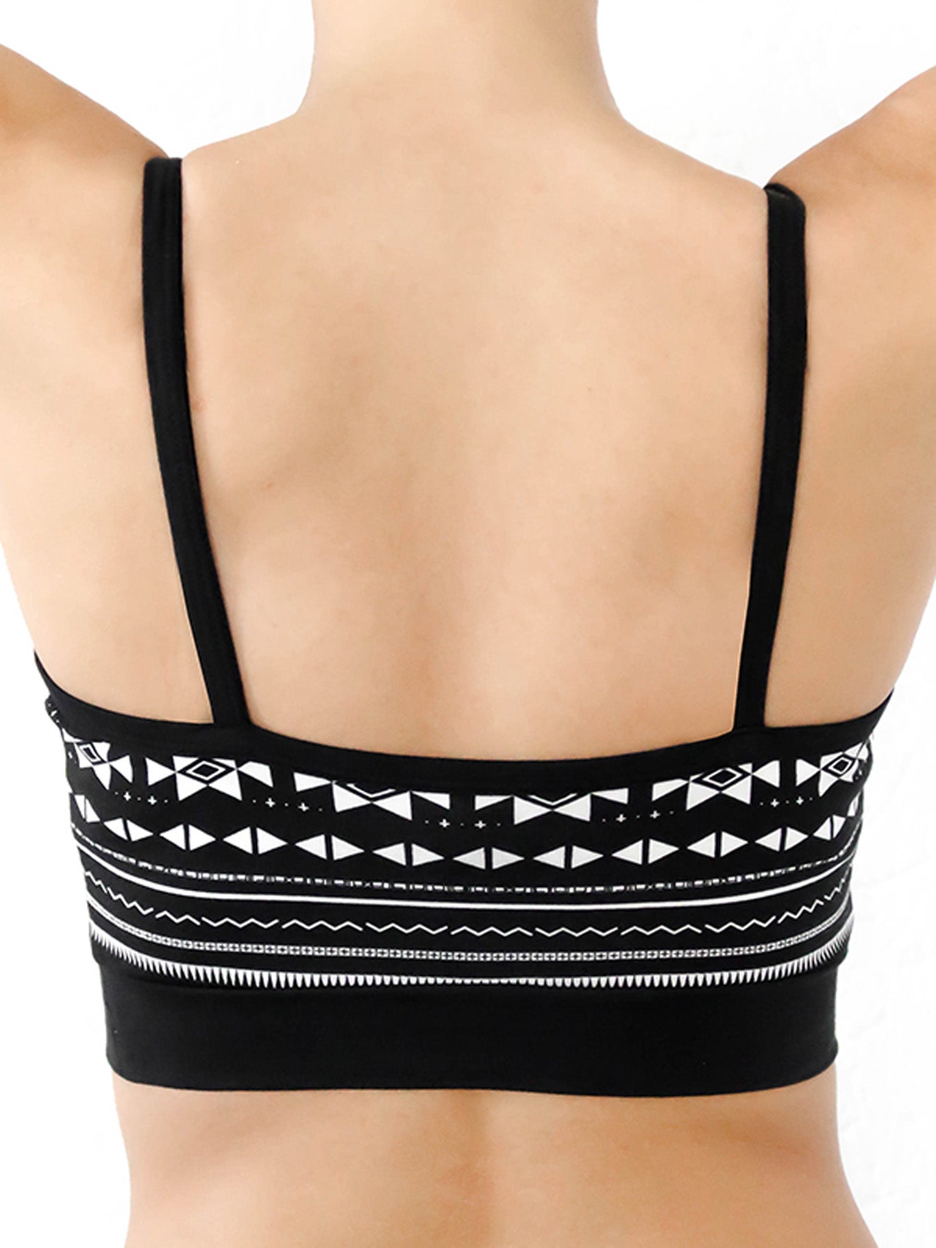 1511-06 | Damen Bustier - Schwarz-Weiss