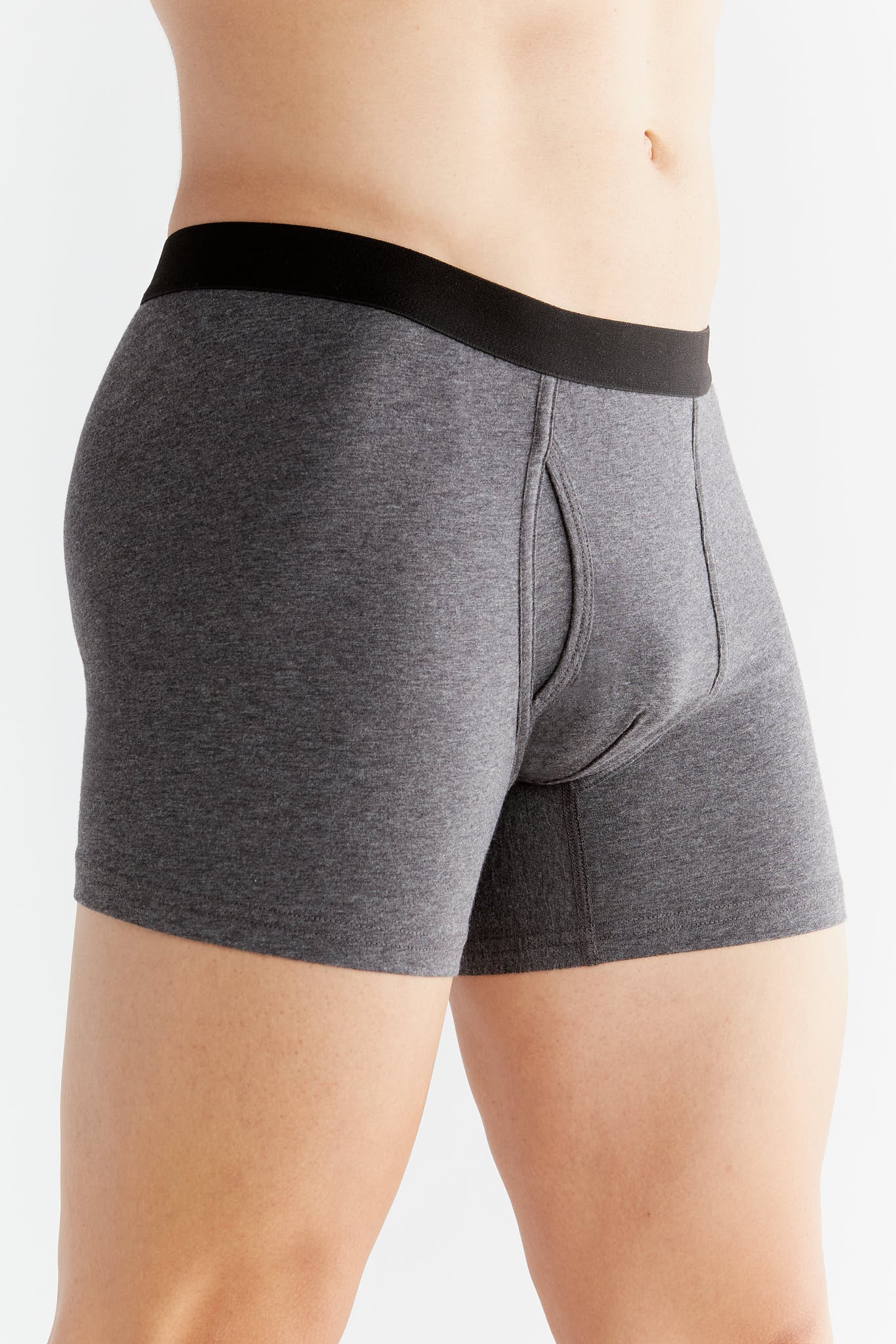 2131-13 | Herren Boxershorts - Anthrazit-Melange