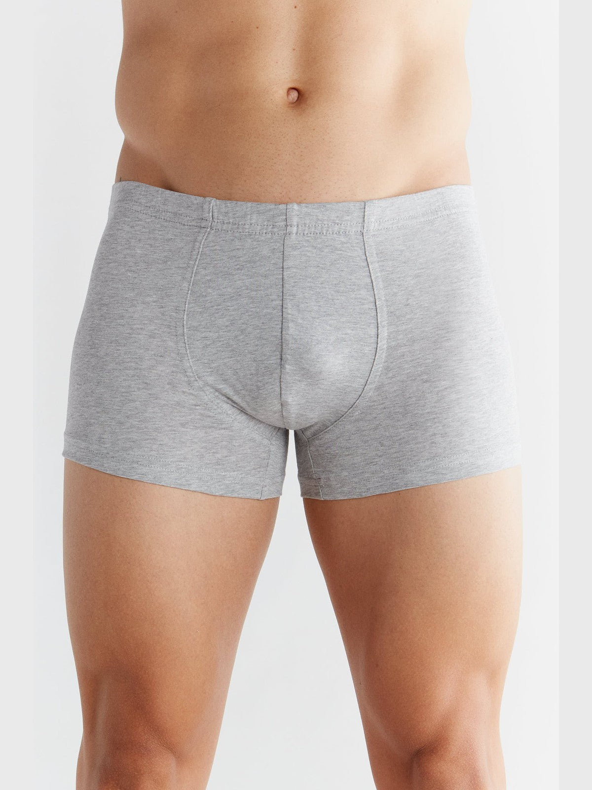 2141-03 | Herren Retroshrorts - Grau-Melange