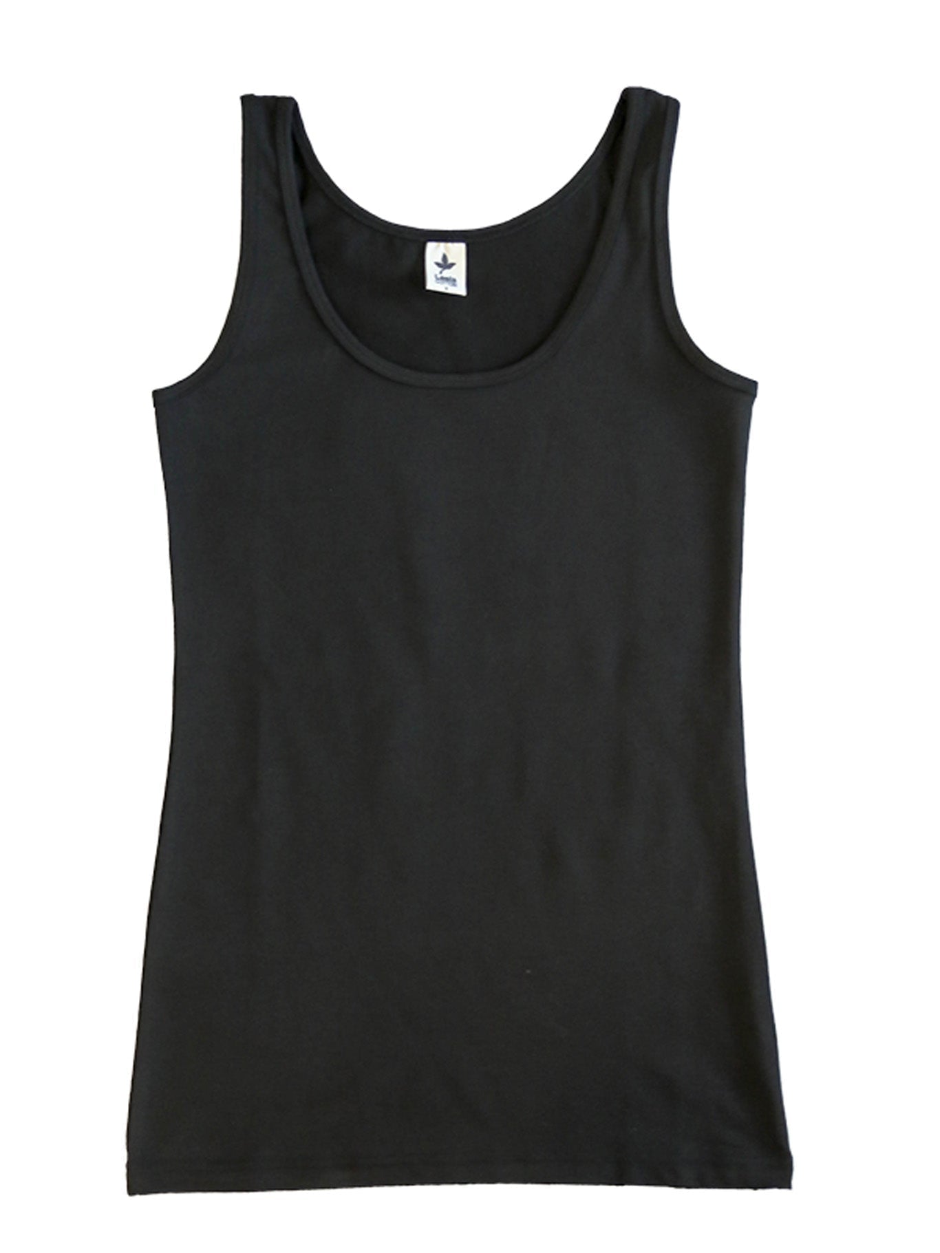 4410S | Damen Tanktop/Unterhemd stretch - Schwarz