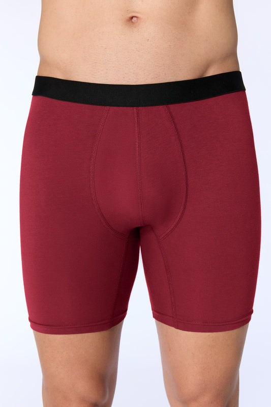 2123-030 | Herren Long Trunkshorts - Bordeaux
