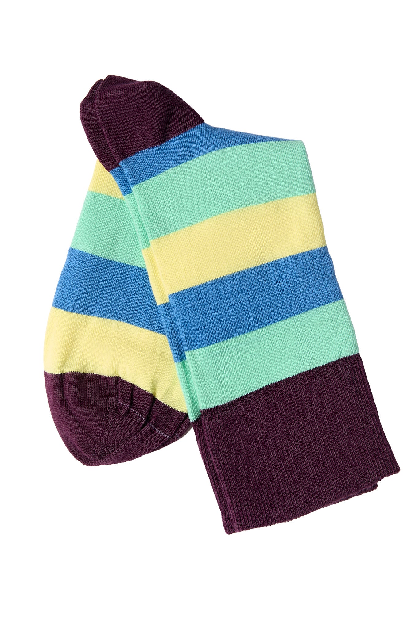 2367 | Unisex Strümpfe - Magenta/Kiwi/Aquamarin/Lime