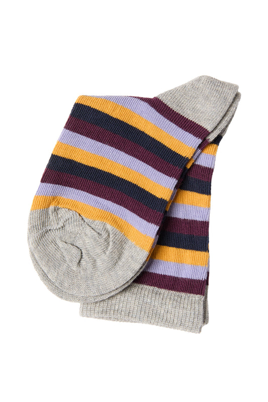 3331 | Kinder Socken - Magenta/Lavendel/Ingwer/Indigo