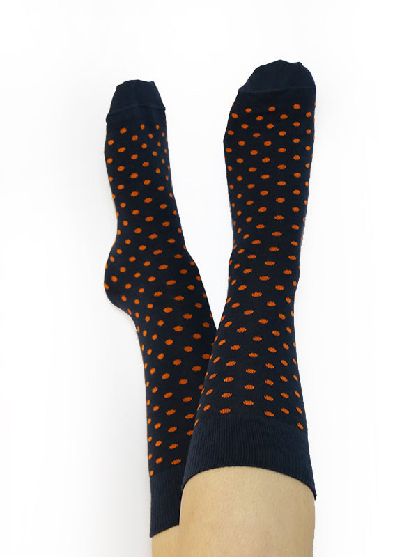 1317 | Socks Indigo - Orange